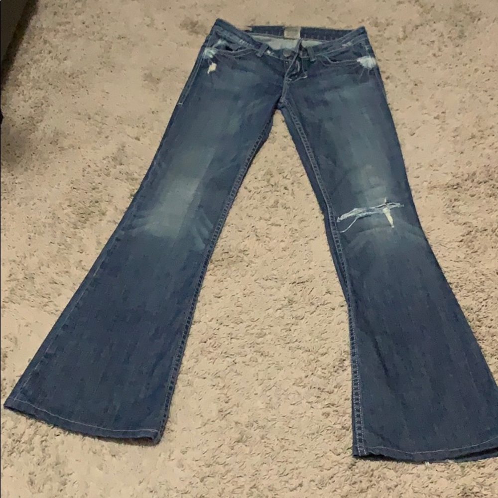 William Rast Daisy Super Flare Jeans!